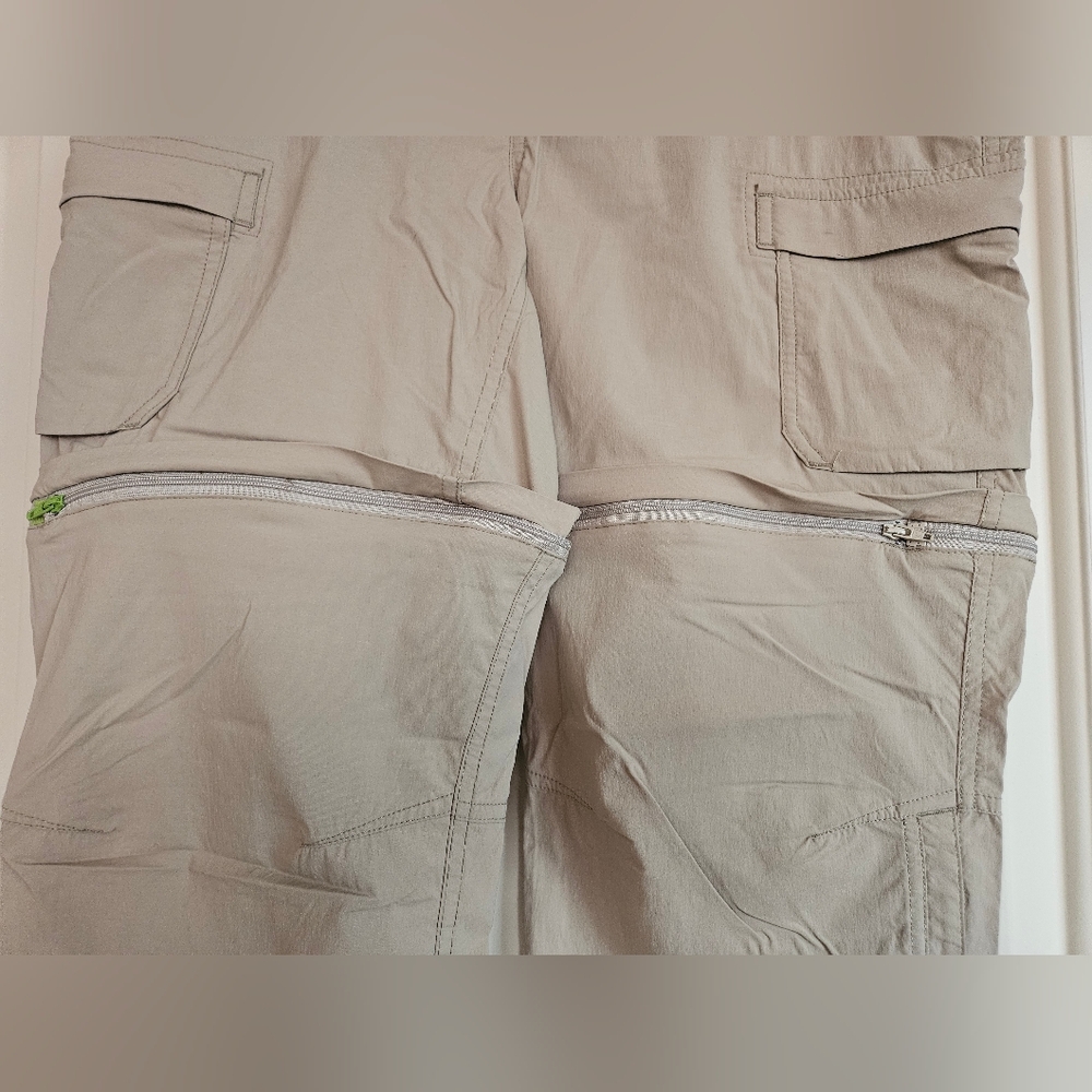 REI Co-op Cargo Pants Tan Relaxed Fit Women's 8 Petite - Picture 8 of 10